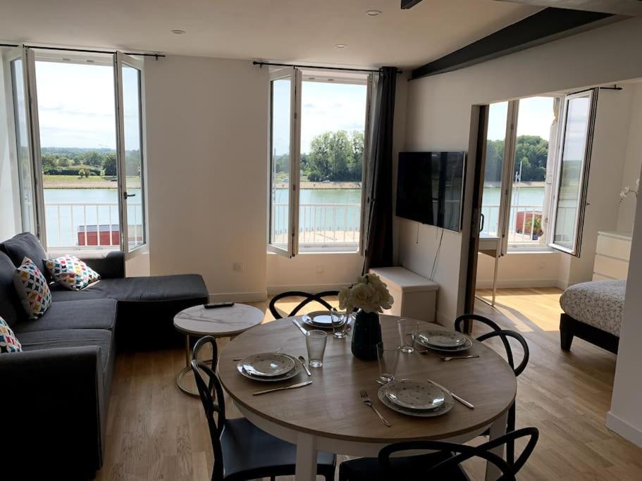 Appartement Neuf, Vue Sur Saone Mâcon Exteriör bild
